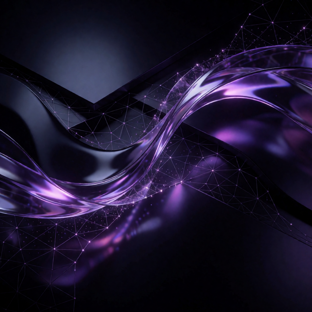 Futuristic SellAgent neural network interface background